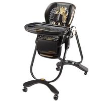 Silla De Comer Lujosa Reclinable Hagaday Negra