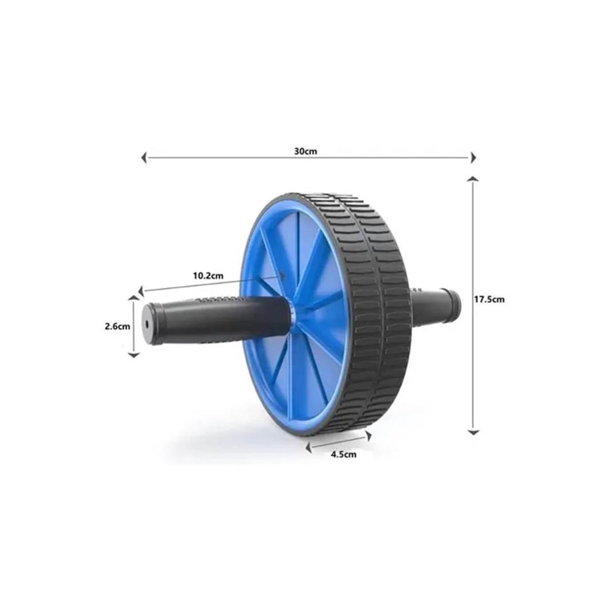 GENERICO - Rueda Ejercicios Abdominales Mas Colchoneta Rodilla 237001
