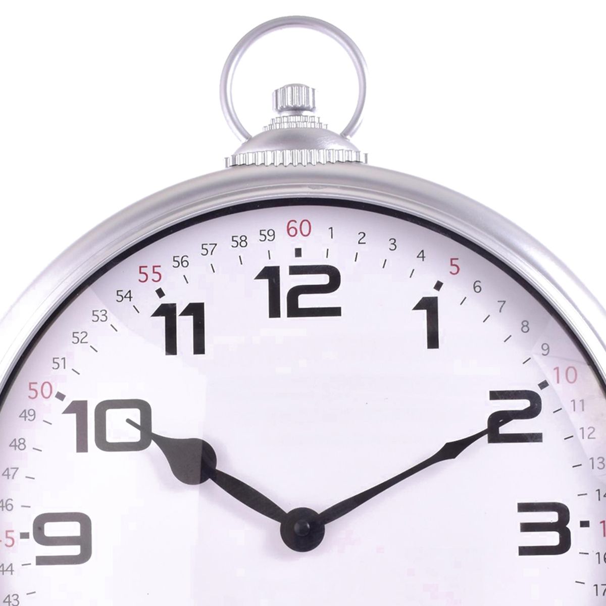 MALLORCA - Reloj Mural Decorativo Gallen Silver