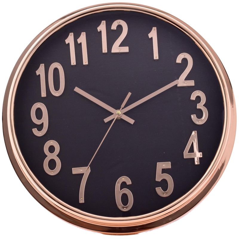 MALLORCA - Reloj Mural Decorativo Bourges Black