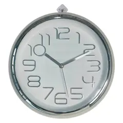 MALLORCA - Reloj Mural Decorativo Lugano Silver