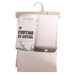 GENERICO - Forro cortina de baño Blanca 180x180cm