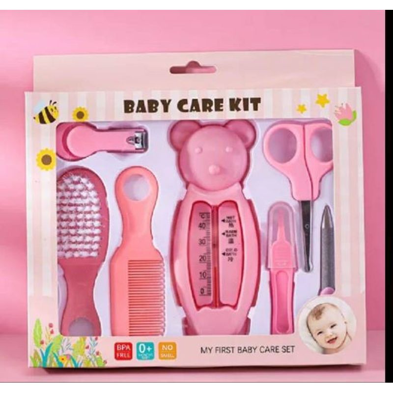 GENERICO - set de accesorios para bebé Rosado