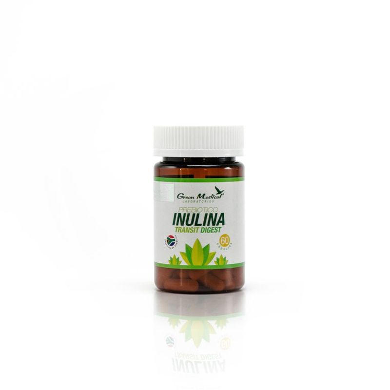 GREEN MEDICAL - Prebiotico Inulina 60 capsulas
