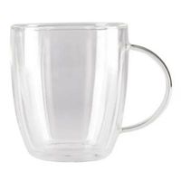 Tazón Vidrio Doble Pared 470 ml - Turquesa