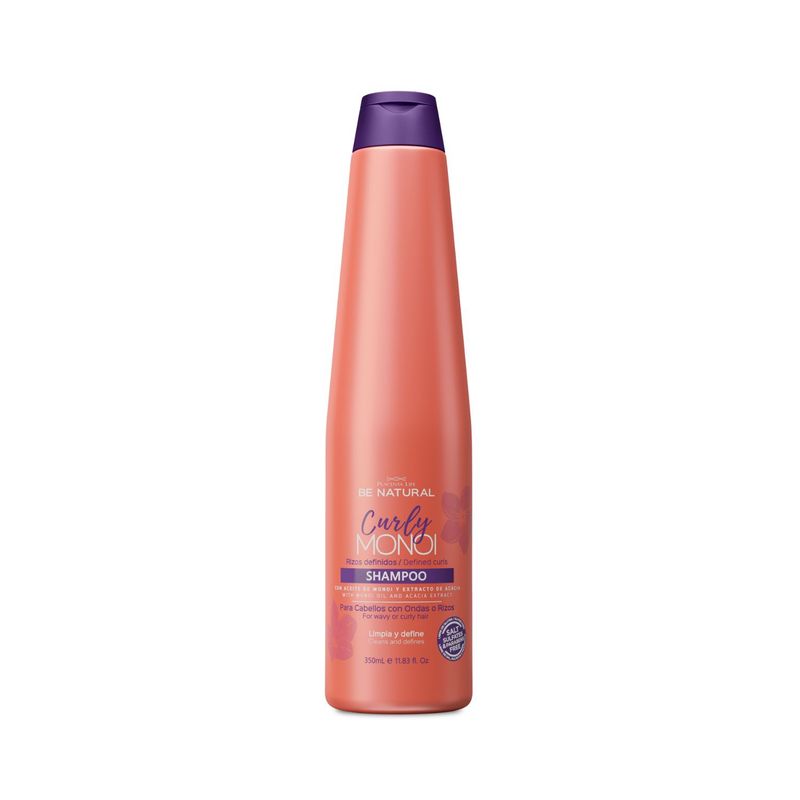 PLACENTA LIFE BE NATURAL - Shampoo Rizos Definidos Curly Monoi Be Natural 350ml