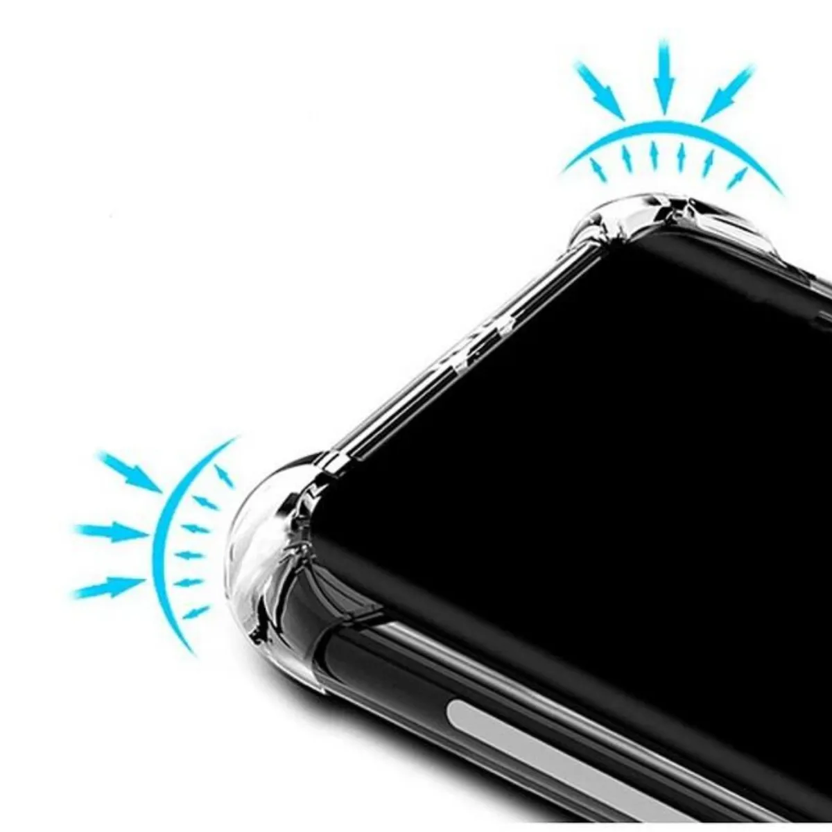 GENERICO - Carcasa Transparente Reforzada Para Samsung S20 Fe