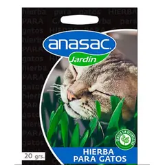 ANASAC - SEMILLA PARA HIERBA DE GATOS 20 Gr