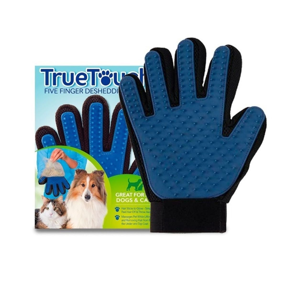 GENERICO - Guante Cepillo Quita Saca Pelo Mascota Perro Y Gato