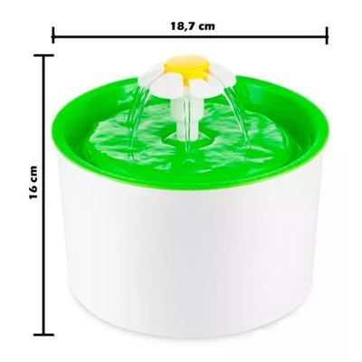 Imagen 2 del producto Bebedero Para Gatos Y Perros Fuente Agua 1.6 lts.