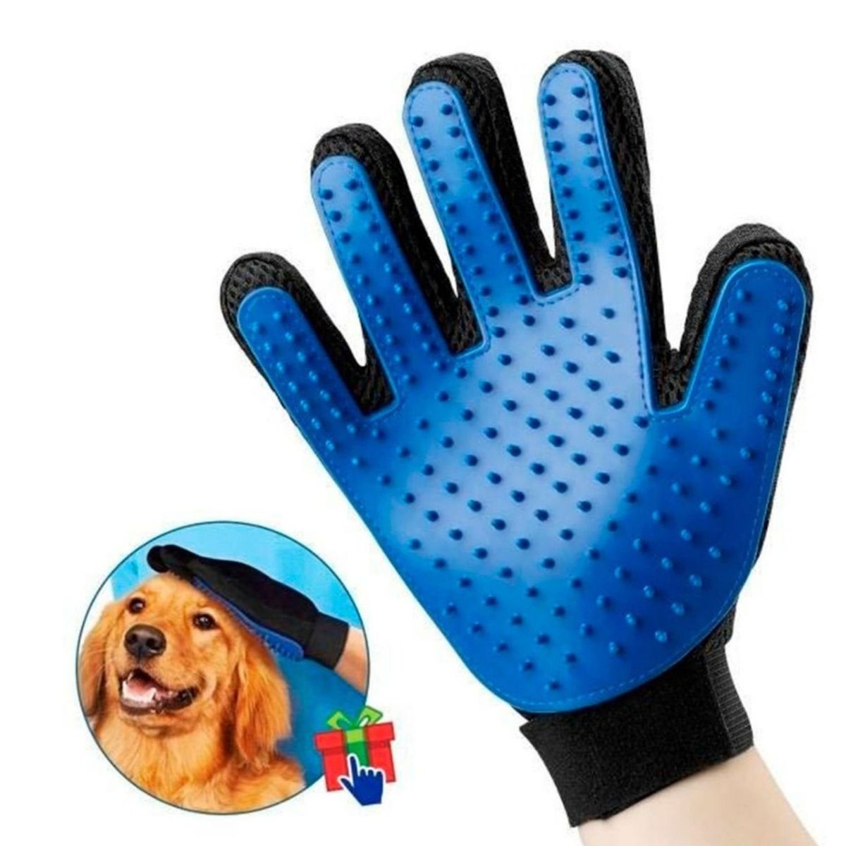 GENERICO - Guante Quita Pelos Perro Mascotas Gato Pelusas