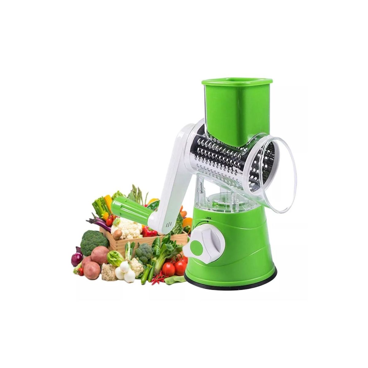 GENERICO - Cortador Triturador Picador Moledor Manual Verduras Y Frutas.