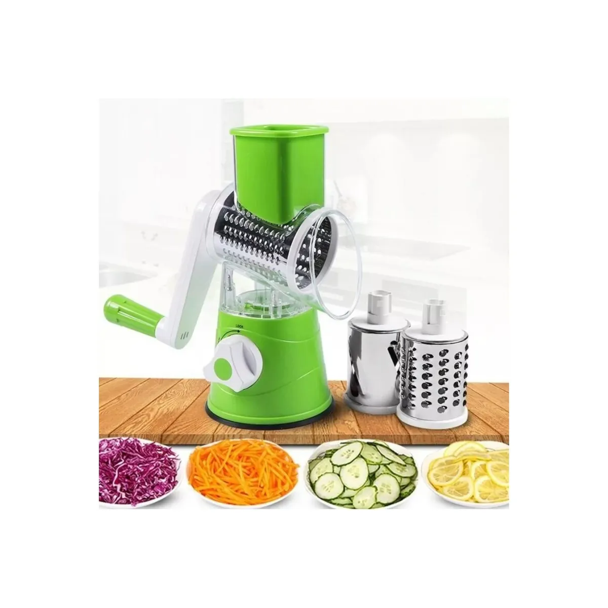 GENERICO - Cortador Triturador Picador Moledor Manual Verduras Y Frutas.