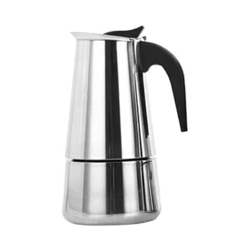 GENERICO - Cafetera Italiana Acero 9 Tazas Espresso de 22cms Cocina