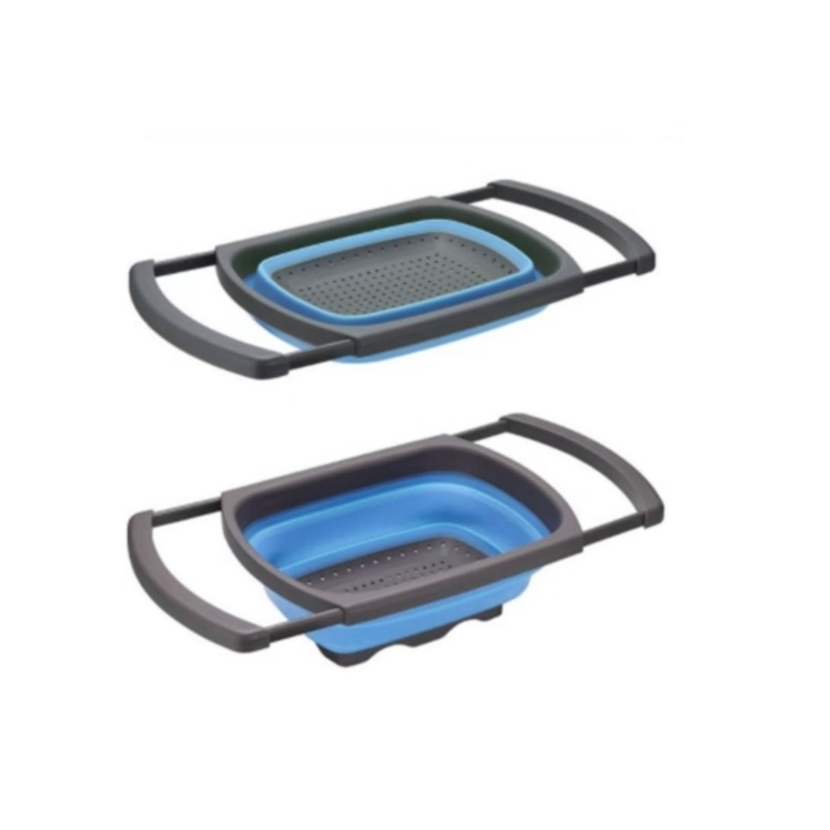 GENERICO - Colador Plegable Ajustable Escurridor Fruta Verdura.