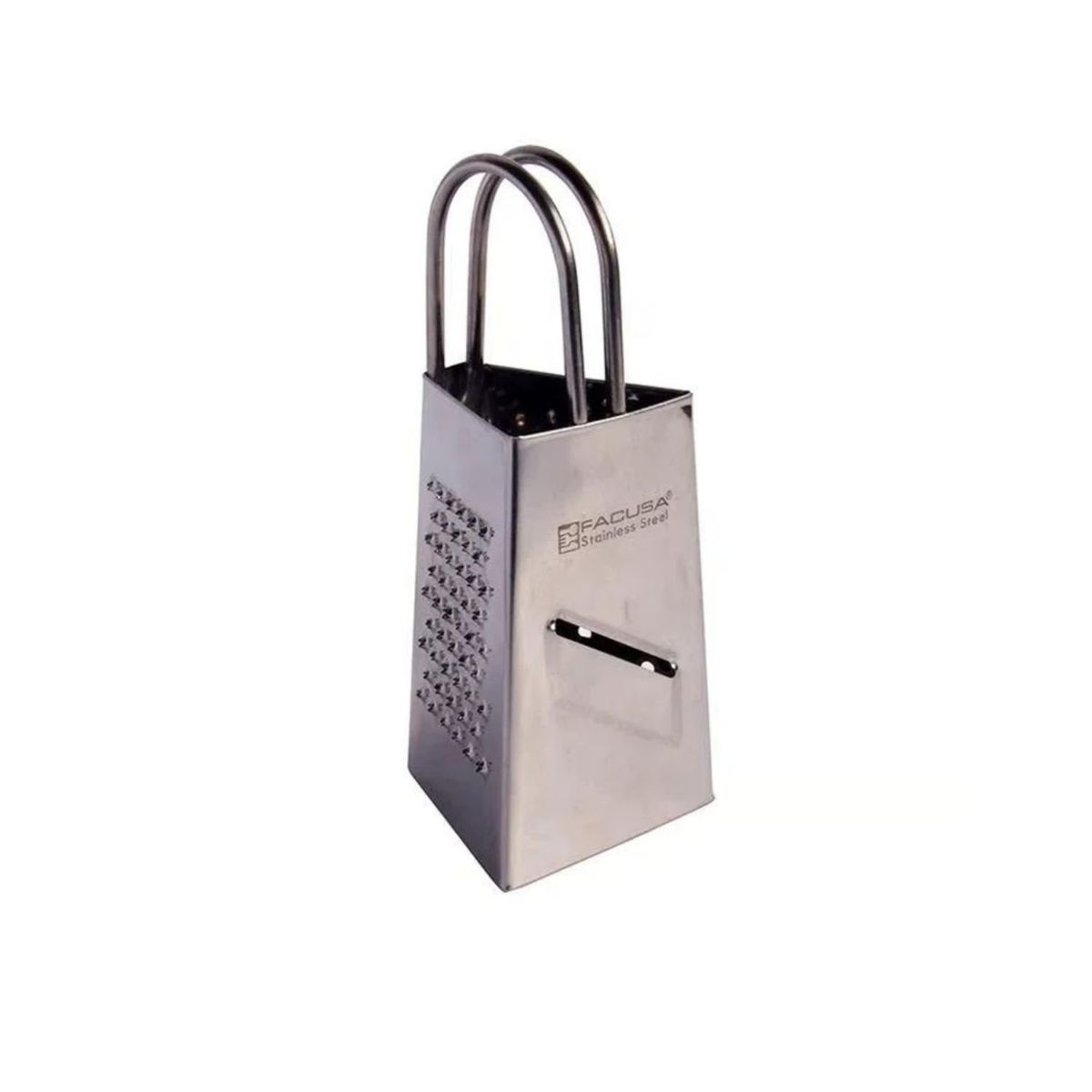 GENERICO - Rallador Mini Metálico Pequeño Queso Ajos Jengibre 3 Lados.