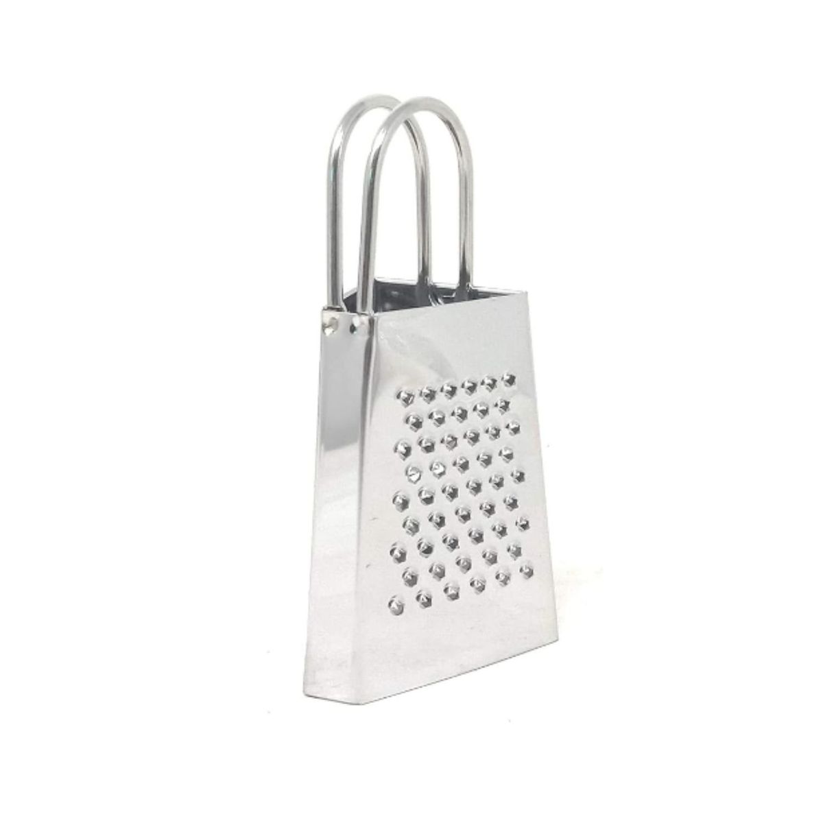 GENERICO - Rallador Mini Metálico Pequeño Queso Ajos Jengibre 3 Lados.