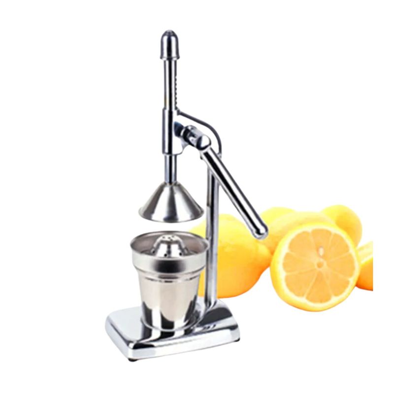 GENERICO - Exprimidor Manual Acero Inoxidable Naranja Limon
