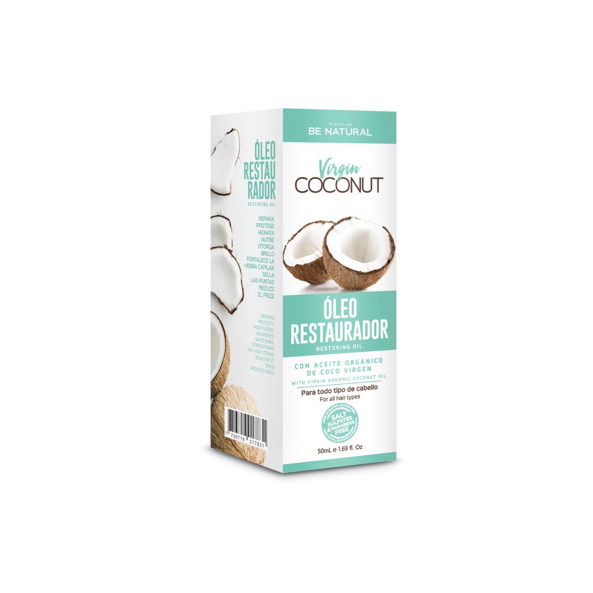 PLACENTA LIFE BE NATURAL - Aceite Virgin Coconut Be Natural 50ml