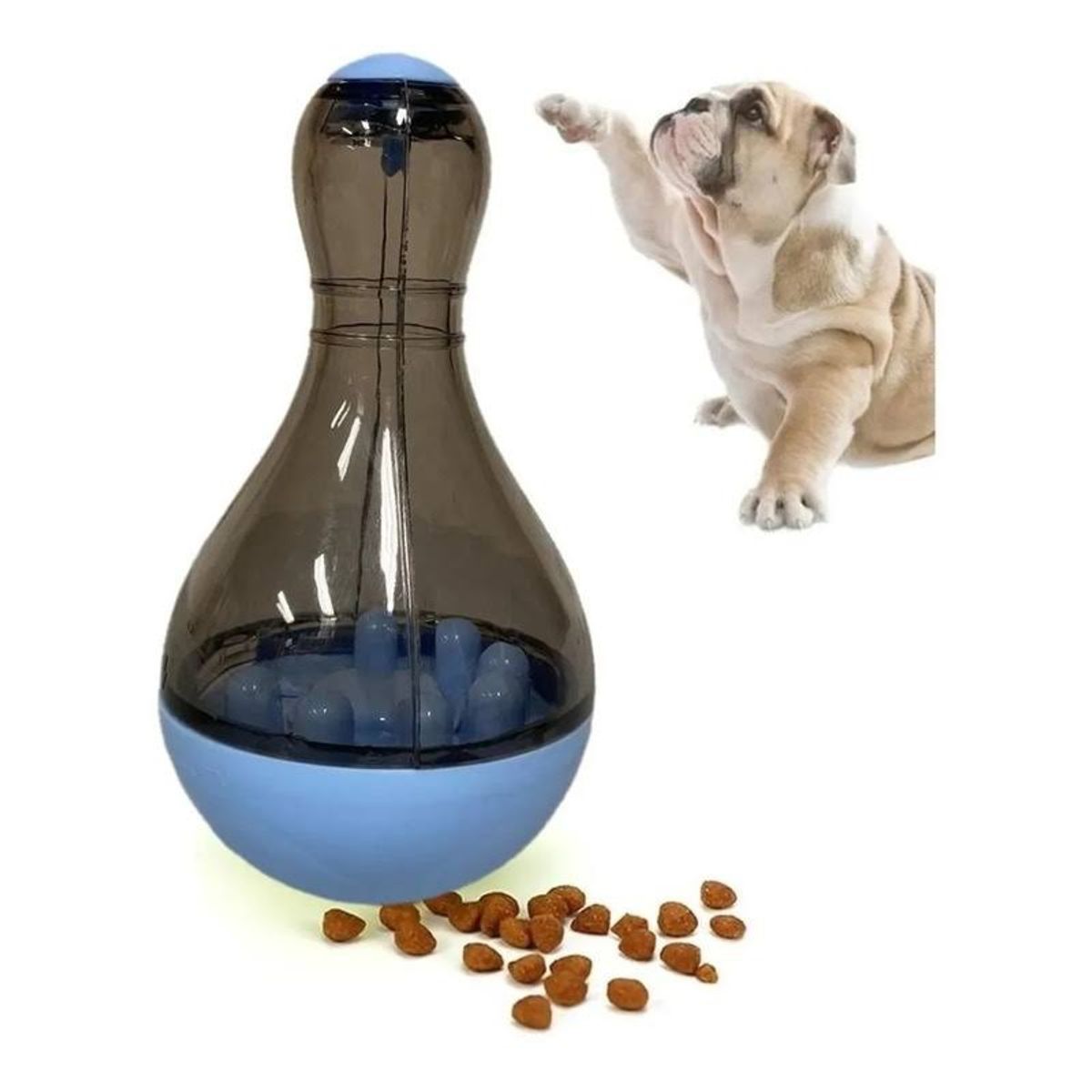 GENERICO - Juguete Dispensador de Premios Interactivo Mascotas Celeste