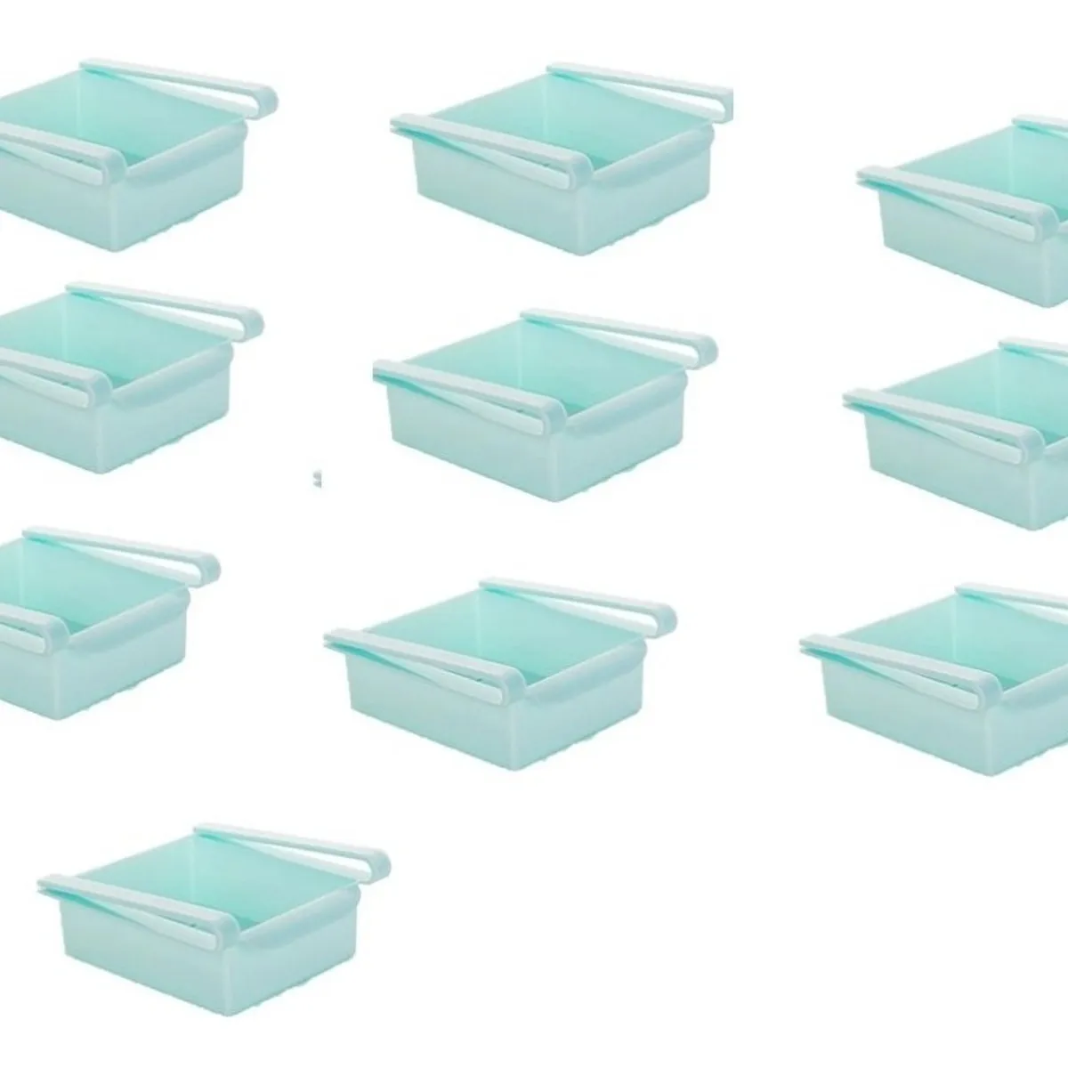 GENERICO - Pack De 10 Organizadores Para Refrigerador.