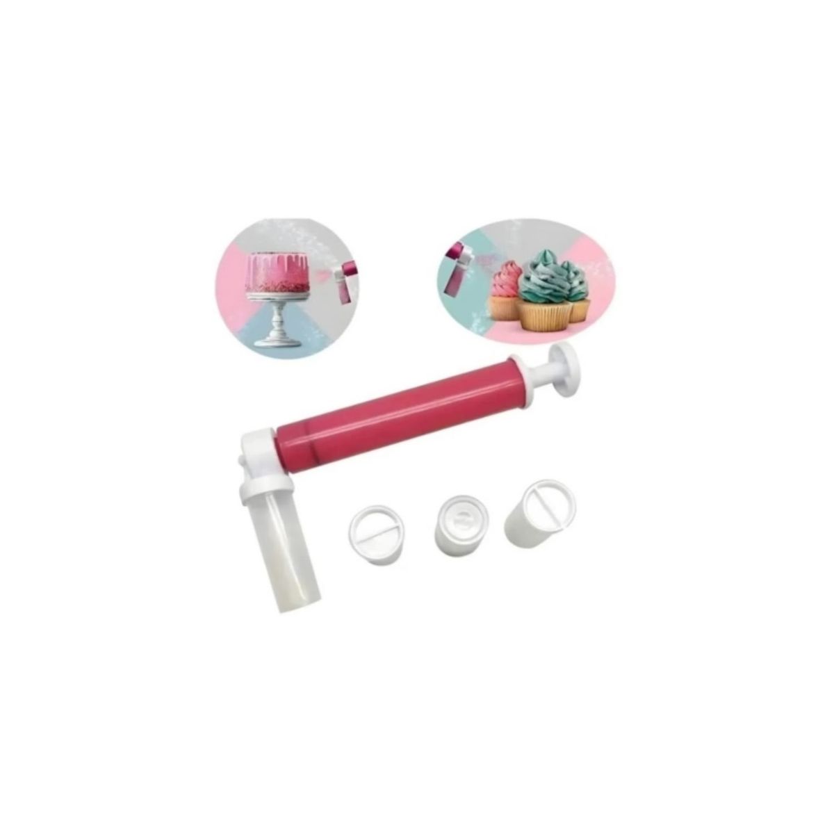 GENERICO - Aerógrafo Manual O Aplicador Multiuso Para Repostería!.