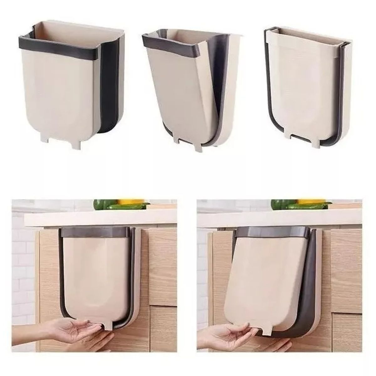 GENERICO - Basurero Plegable/papelera Plegable/basurero Multiusos.