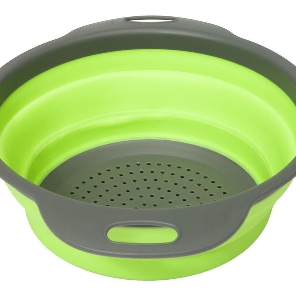 GENERICO - Colador Plegable Silicona Redondo Frutas Verduras