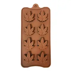 GENERICO - Molde Silicona Para Chocolates Hojas.