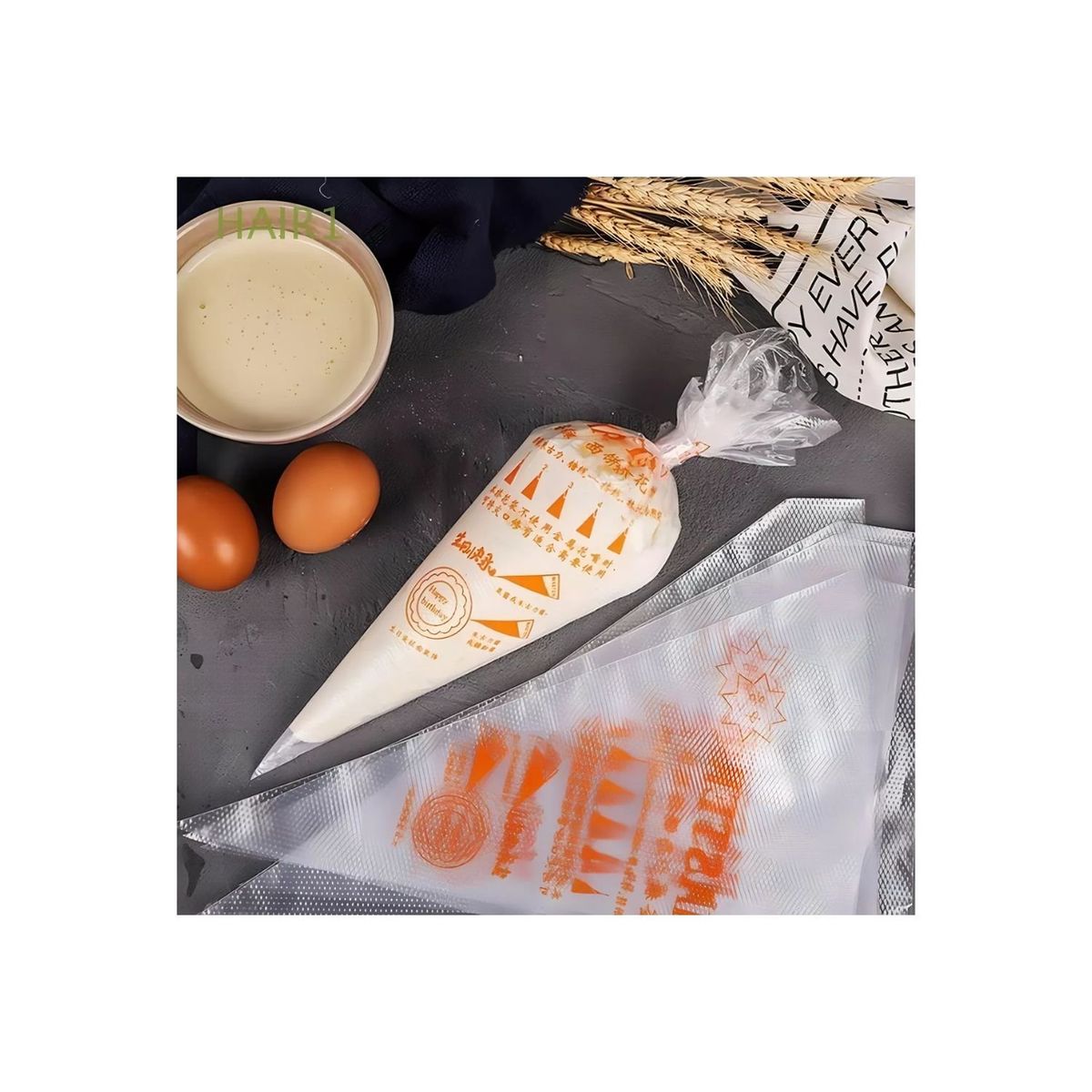 GENERICO - 100 Mangas Desechables Repostería Pastelería Cocina 35cm