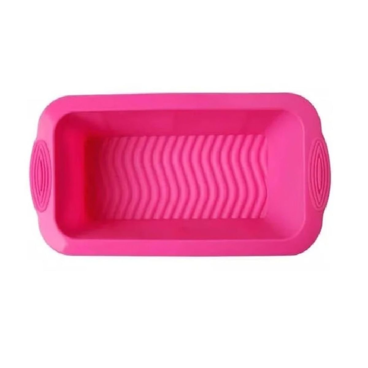 GENERICO - Pack 3 Moldes De Silicona Para Hornear Pan Rectangular