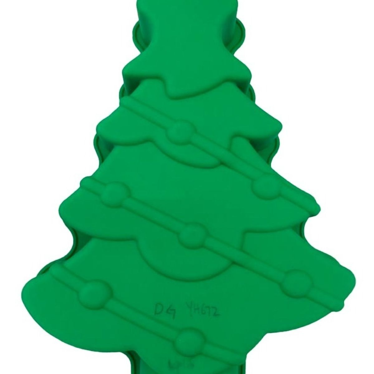 GENERICO - Molde De Silicona Para Queques Tortas Con Forma De Arbol..