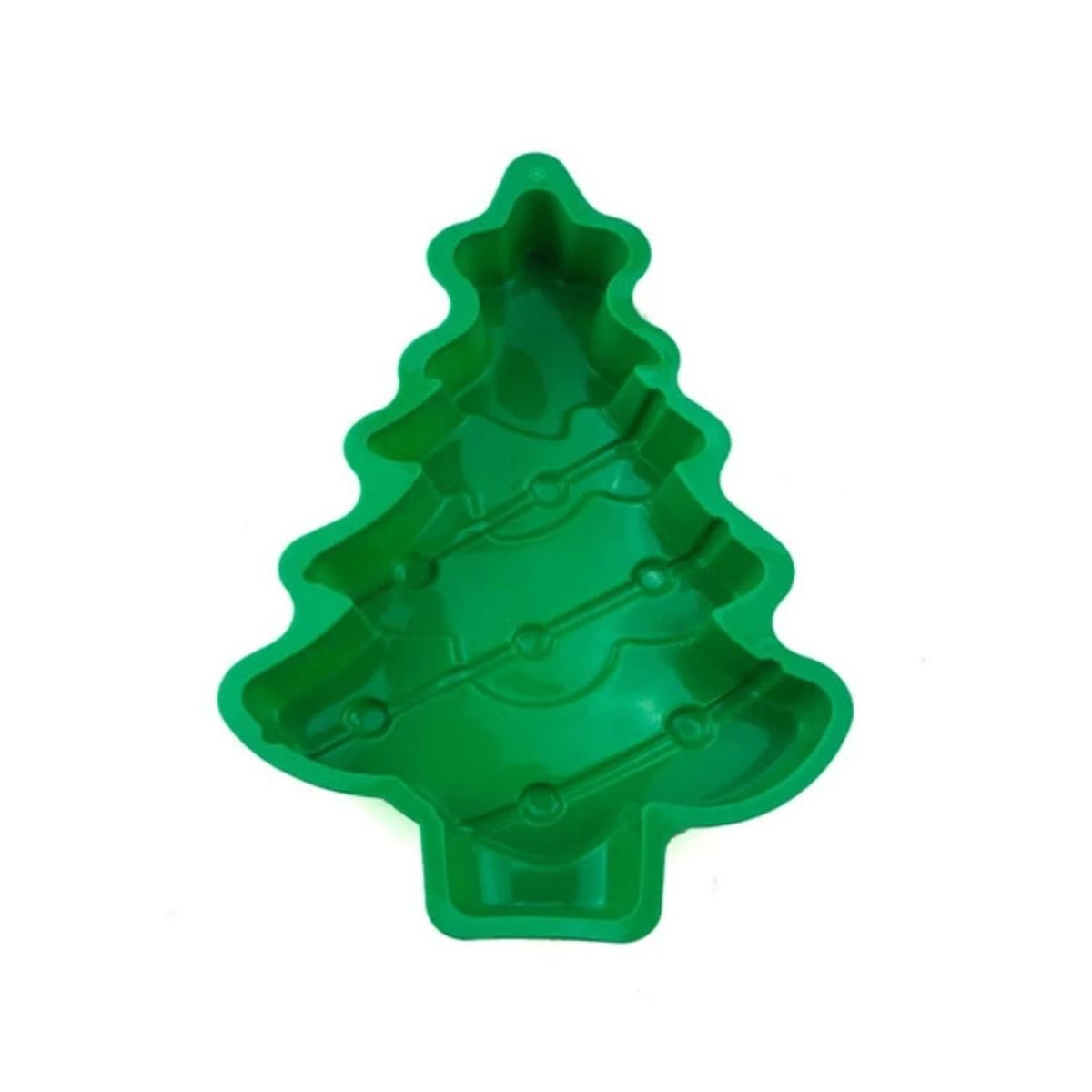 GENERICO - Molde De Silicona Para Queques Tortas Con Forma De Arbol..