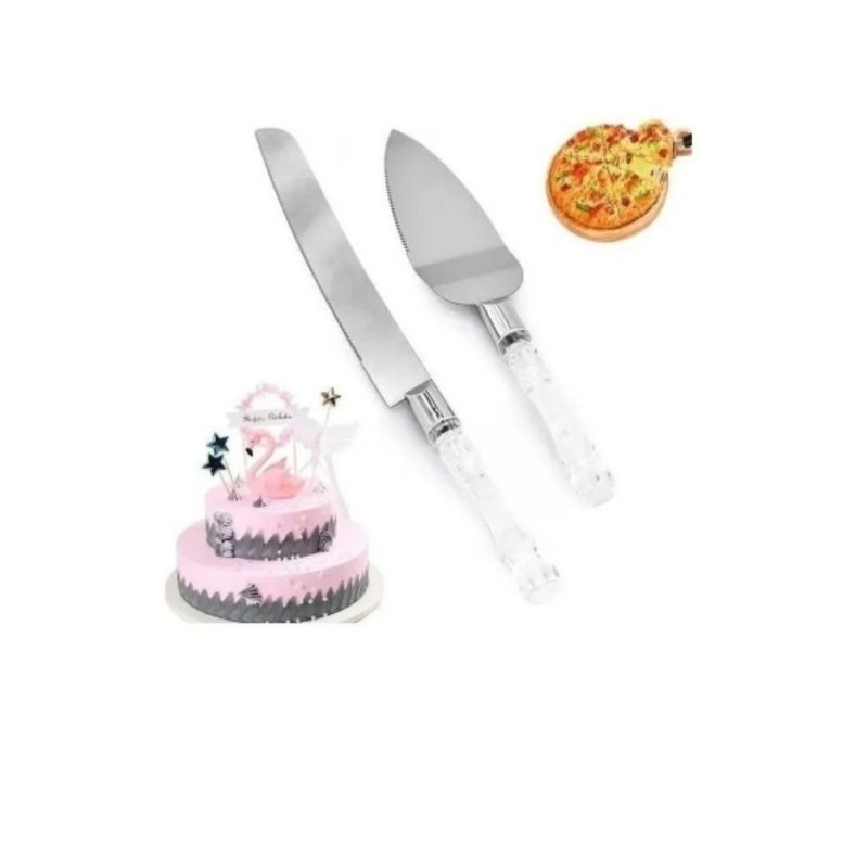 GENERICO - Set Cuchillos Cocina Cuchillo Y Servidor Tortas Tartas Pie