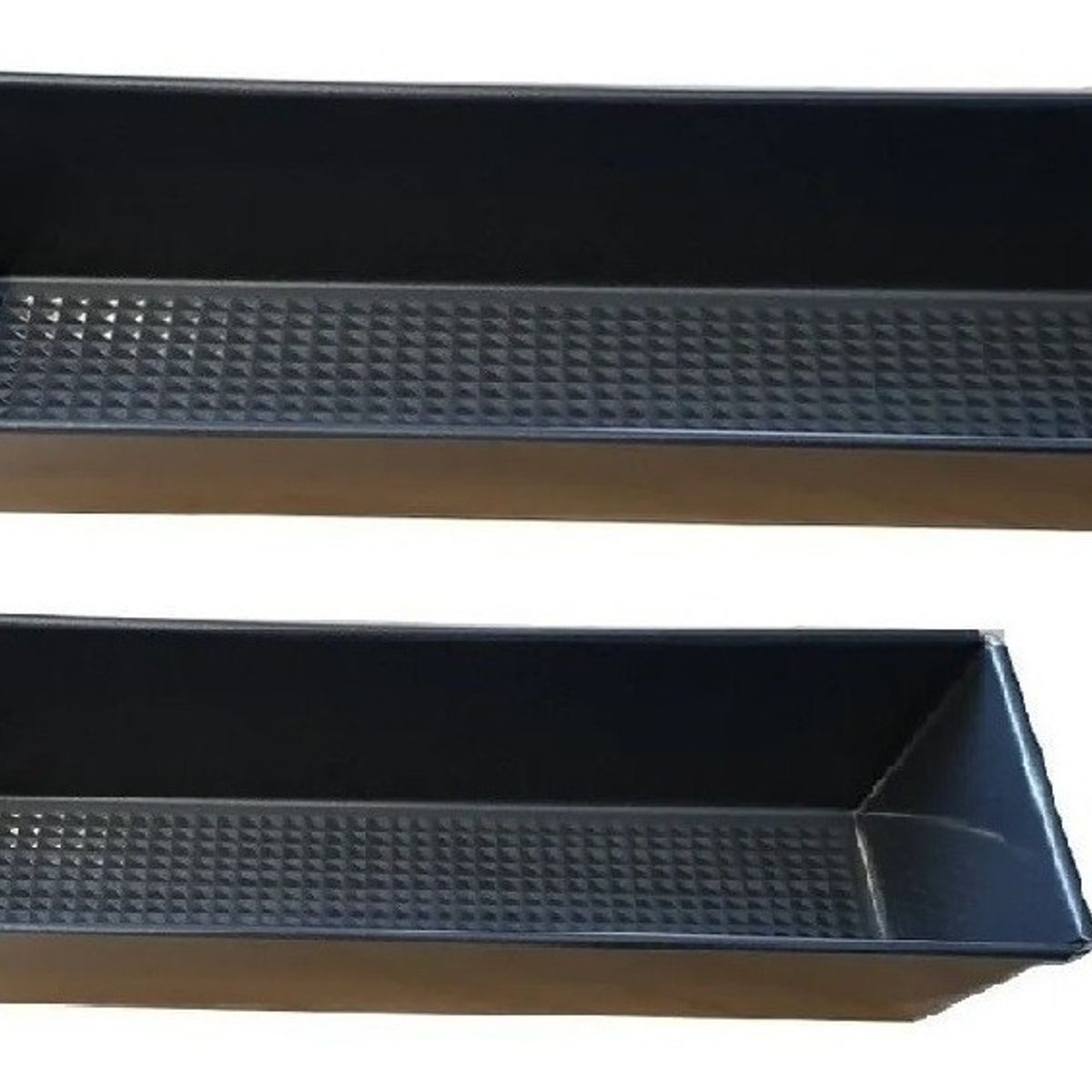 GENERICO - Pack X2 Molde Pan Molde Para Pan De Molde Queque 20cm 30cm.