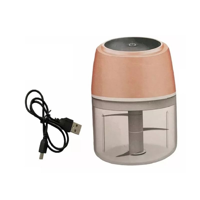GENERICO - Picador De Ajo Prensador Moledor Ajo Electrico Usb Verduras