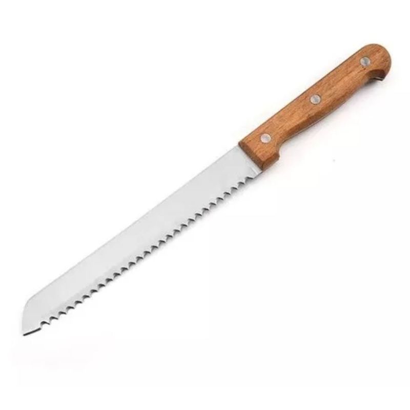 GENERICO - Cuchillo Para Pan De Sierra Cuchillo De Torta Queque.