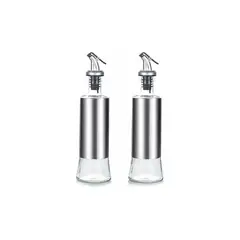 GENERICO - 2 Botellas Dispensadoras Tapón Licor Aceite Especias 300ml.