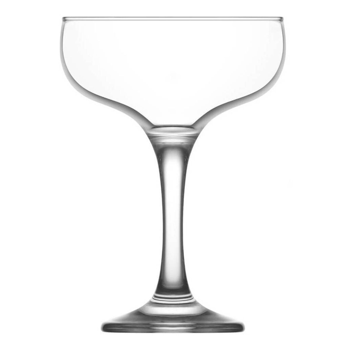 GENERICO - Set 6 Copas Para Champagne 235 Ml Cocktail Vidrio..