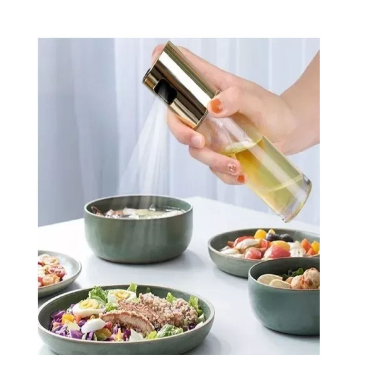 GENERICO - Rociador De Aceite Botella Dispensadora De Aceite Vinagre.