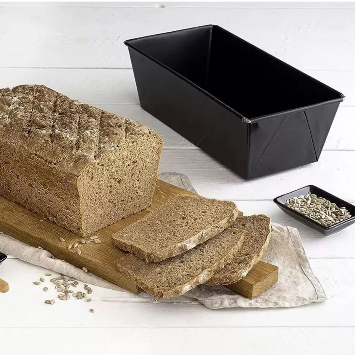 GENERICO - Molde Rectangular Antiadherente Repostería Queques Pan 30 Cm.