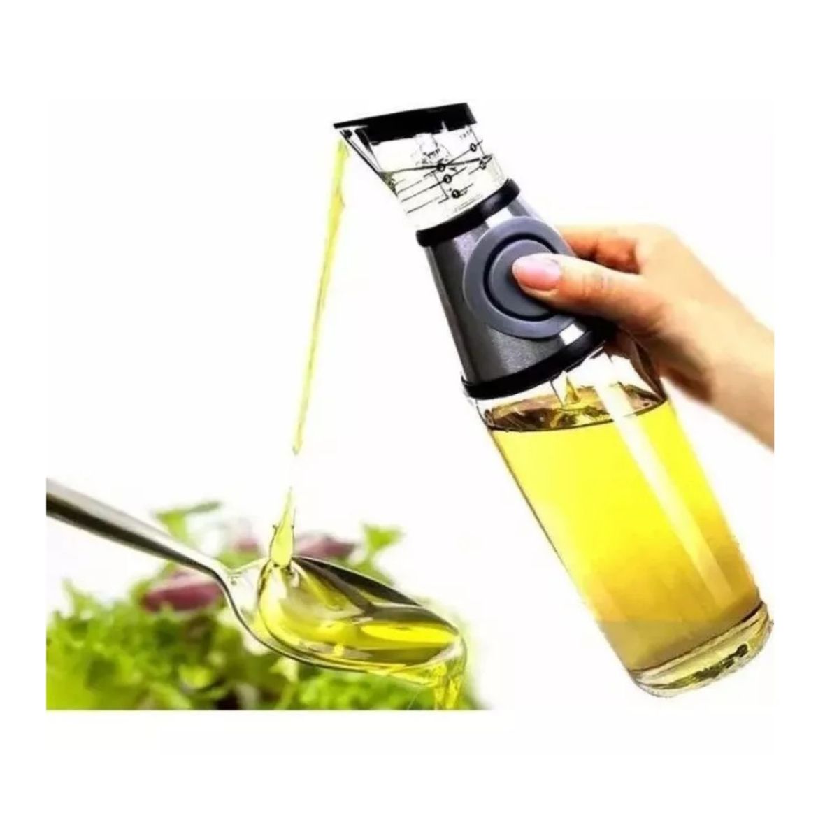 GENERICO - Botella Dispensador Aceite Vinagre De Vidrio Para Cocina.