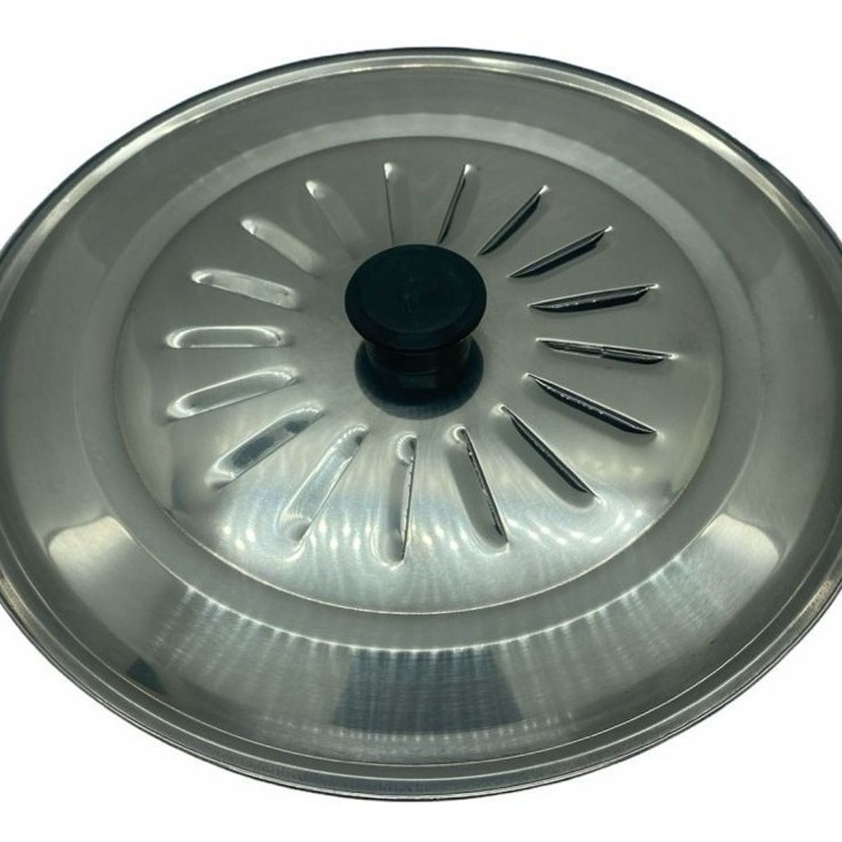 GENERICO - Tapa Para Olla Acero Inoxidable Con Salida De Vapor 30cm.