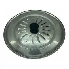 GENERICO - Tapa Para Olla Acero Inoxidable Con Salida De Vapor 30cm.