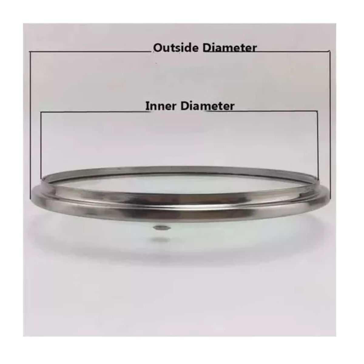 GENERICO - Tapa Para Olla De Vidrio 22 Cm Accesorio De Cocina..