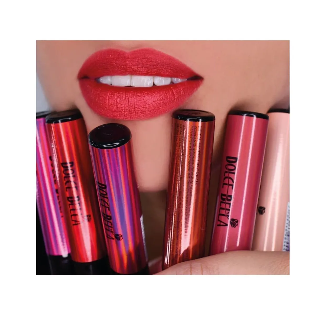 DOLCE BELLA - Labiales Líquidos Metalizados Dolce Bella De Larga Duración