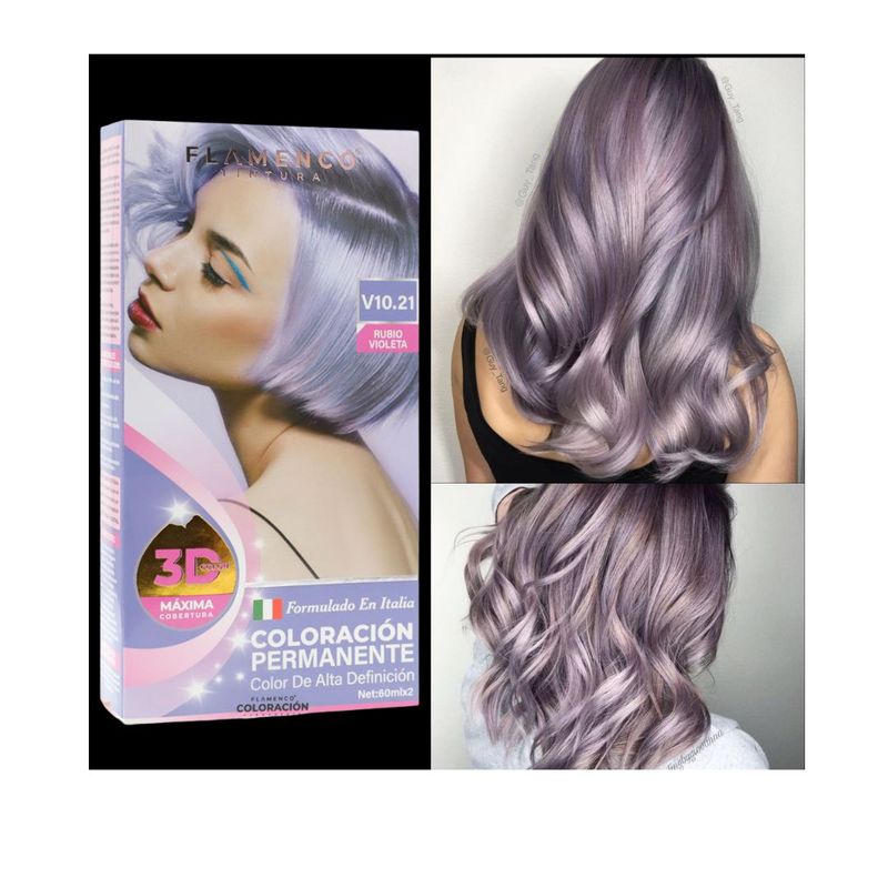 FLAMENCO - Tinturas De Cabello acabado brillante y duradero PERMANENTE
