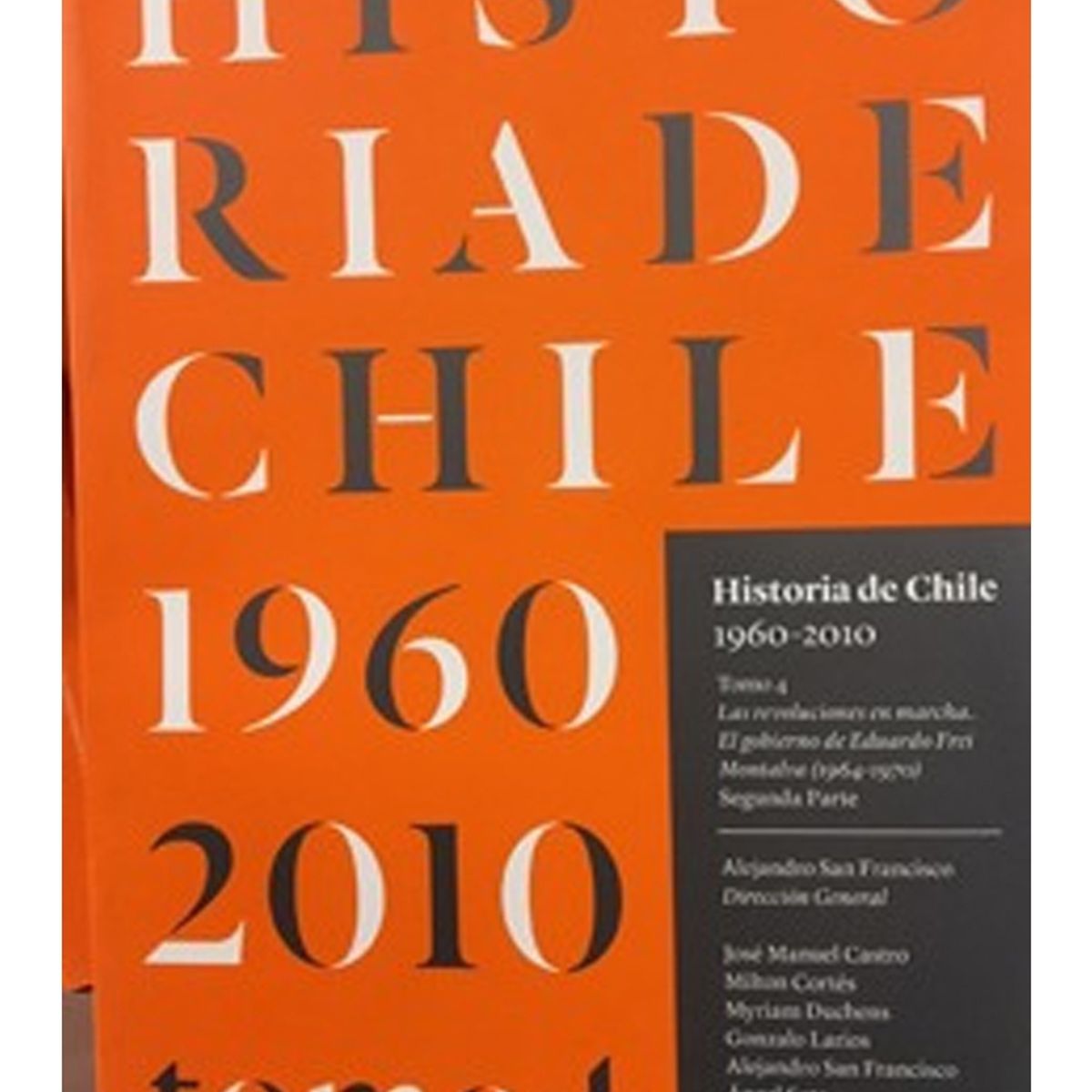 TOP10BOOKS - LIBRO Historia De Chile canales oficiales Tomo 4 (tapa