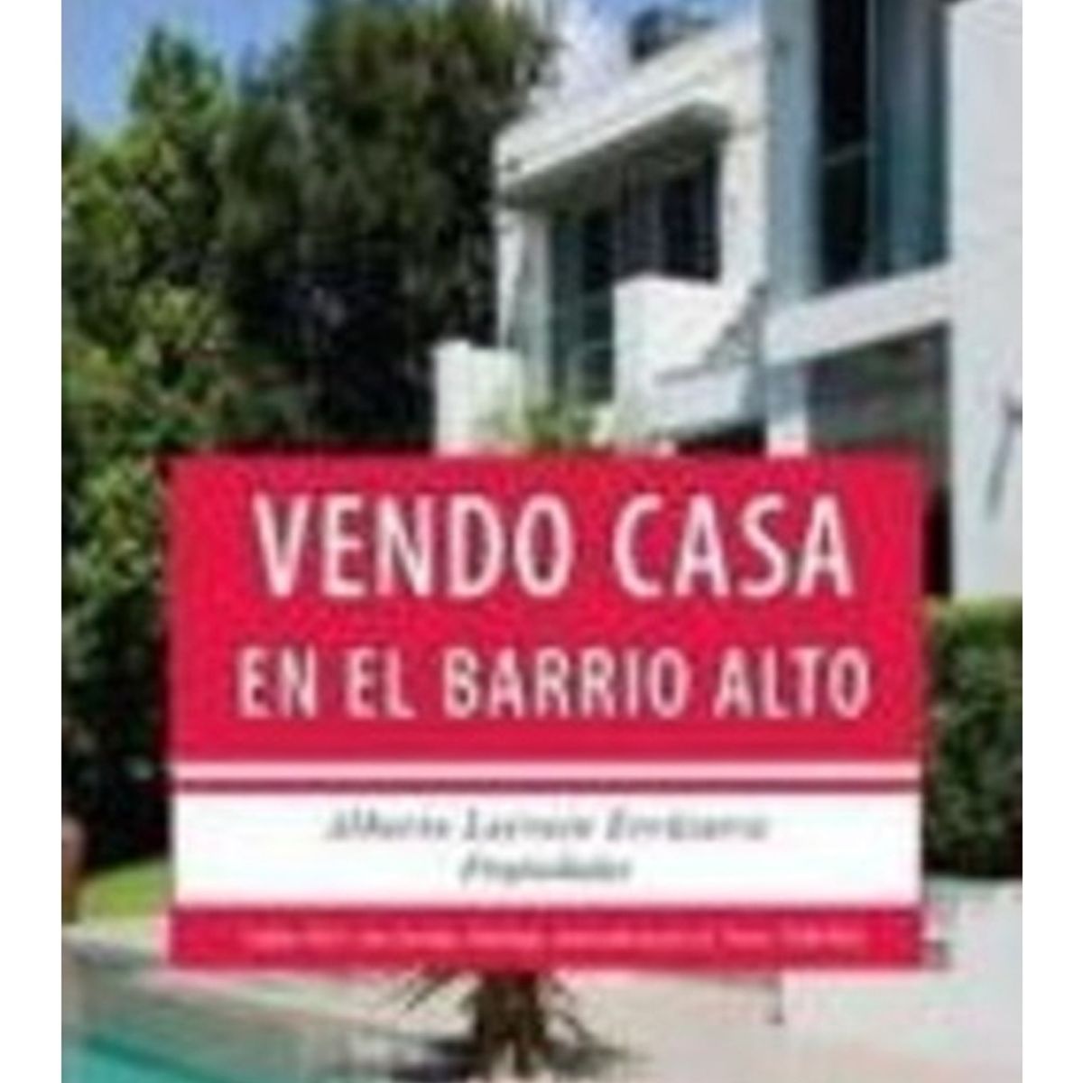 TOP10BOOKS - LIBRO Vendo Casa En El Barrio Alto - Elizabeth Subercaseaux