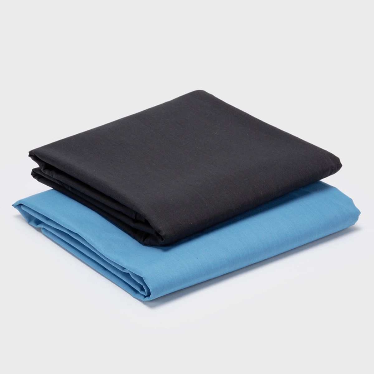 ARTHOME - PACK 2 SABANAS ARTHOME CELESTE + NEGRO 144 HILOS